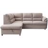 Kutna Garnitura Gusto - crna/sivo-bež, Basics, tekstil/drvo (200/240cm) - Modern Living