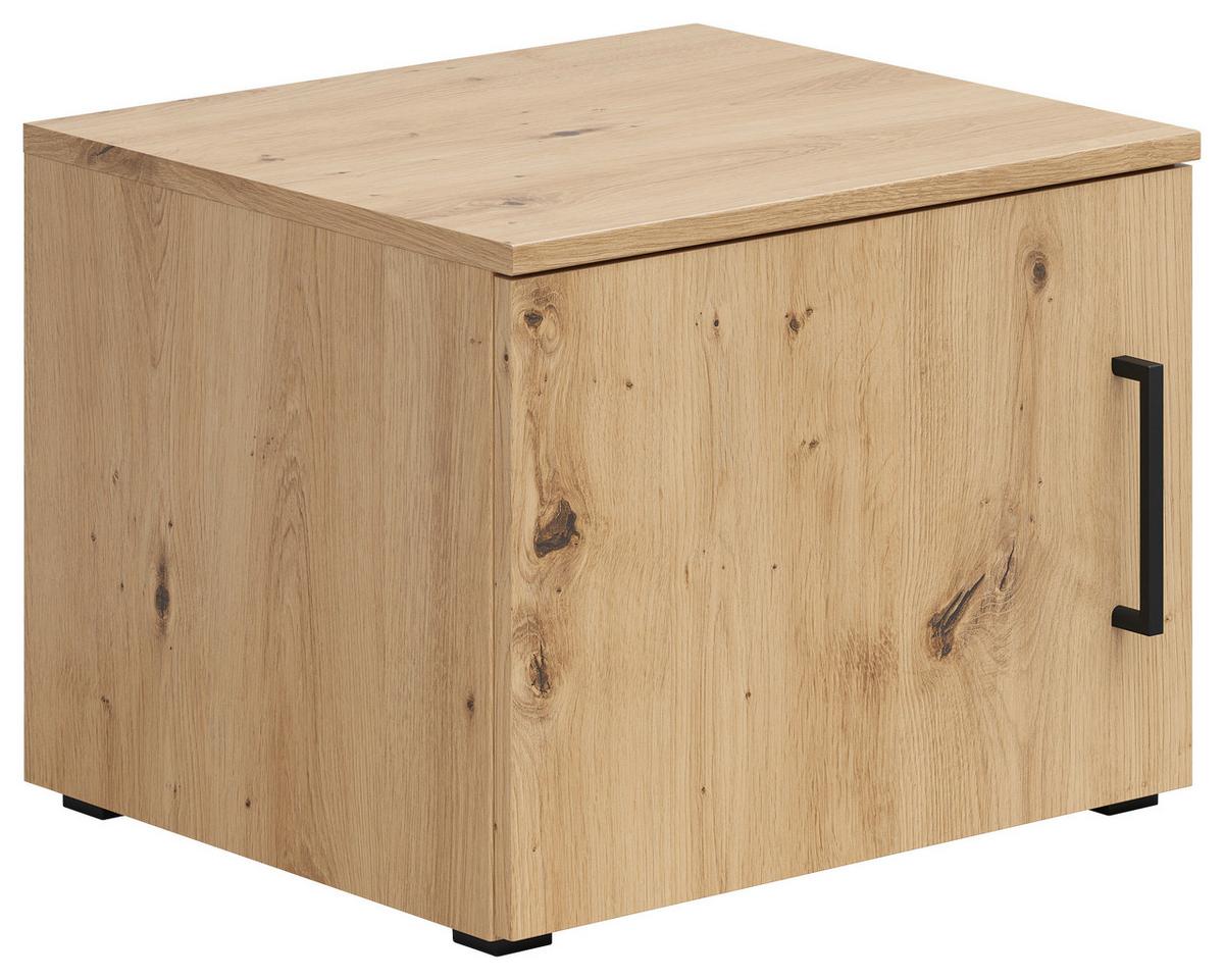 Nadogradnja Za Ormar Multi - hrast Artisan/crna, Moderno, drvni materijal/plastika (45/35/40cm) - Modern Living