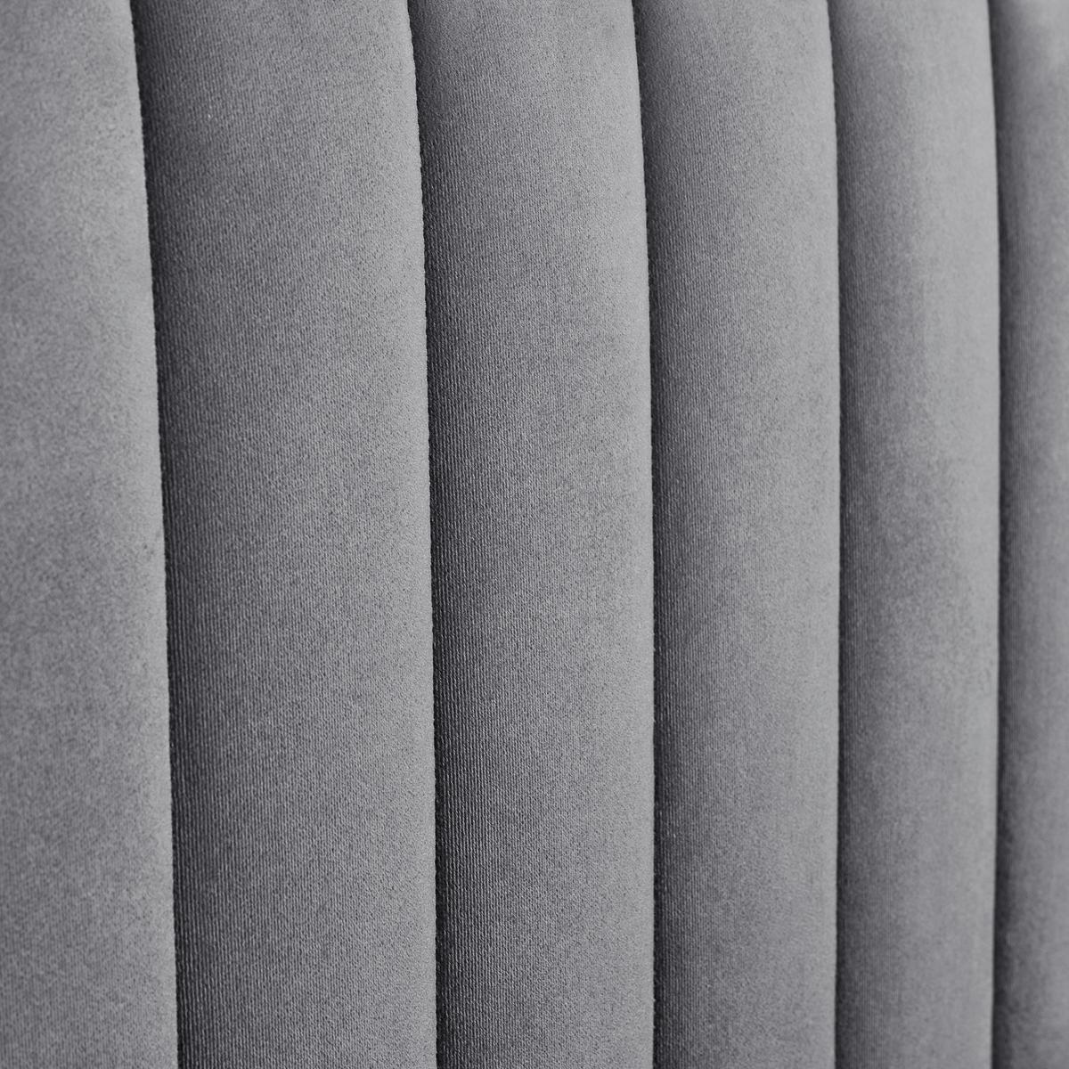 Boxbett Roma ca. 180x200 cm Grau mit Topper - Schwarz/Grau, MODERN, Holz/Textil (180/200cm) - Bessagi Home