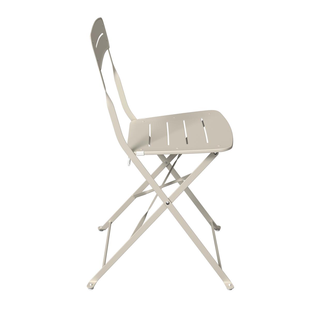 Balkonset Olga Beige - Beige, Basics, Metall - Mömax