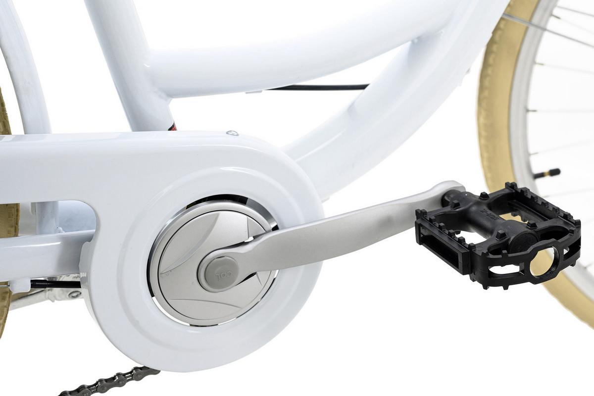 Citybike 28'' Cantaloupe RH 48cm - Gelb/Weiß, Basics, Metall (180/70cm) - Atrigo