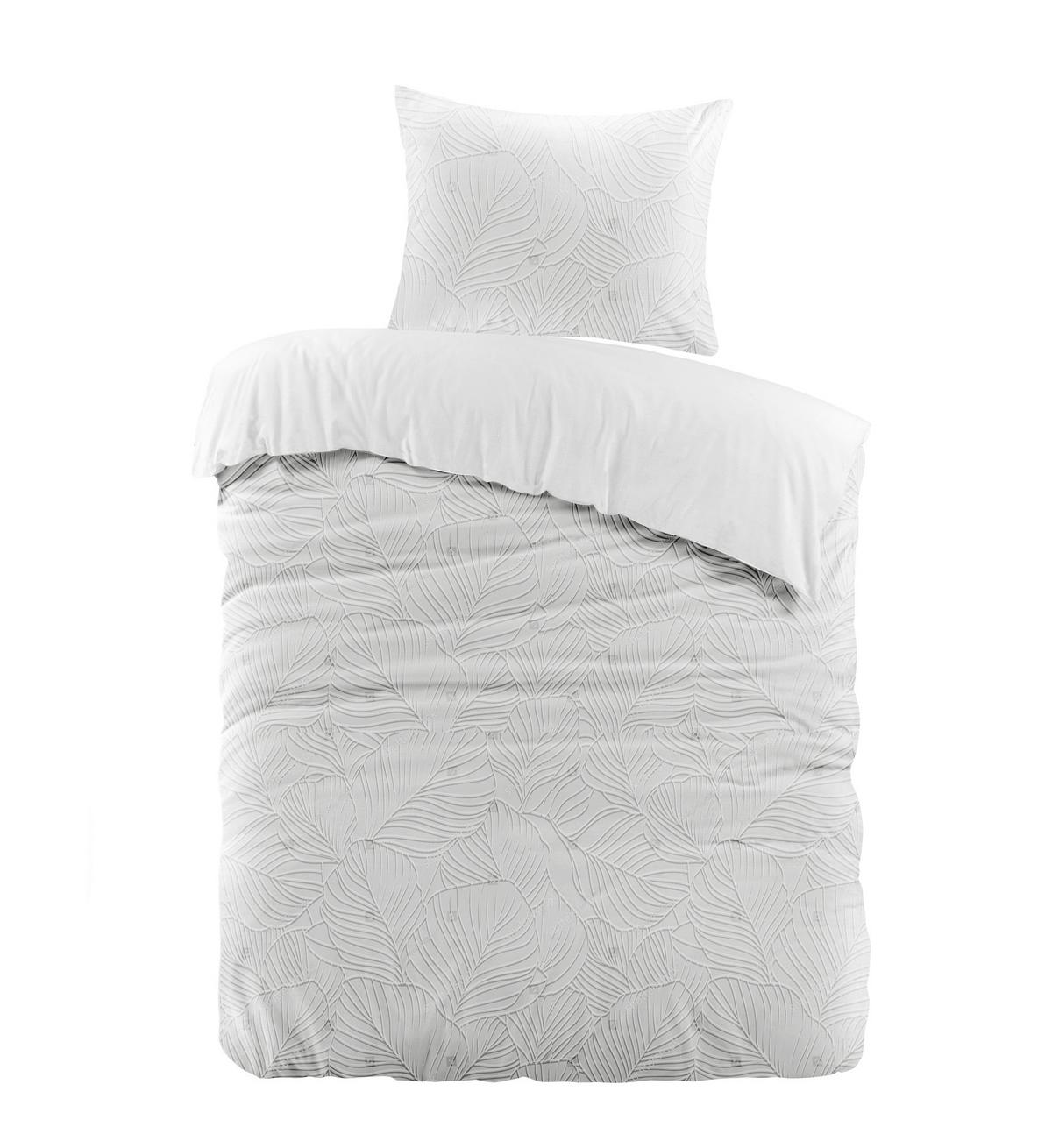 Lenjerie de pat Chloe cca. 140x200/50x70cm - alb, textil (140/200cm) - Mömax