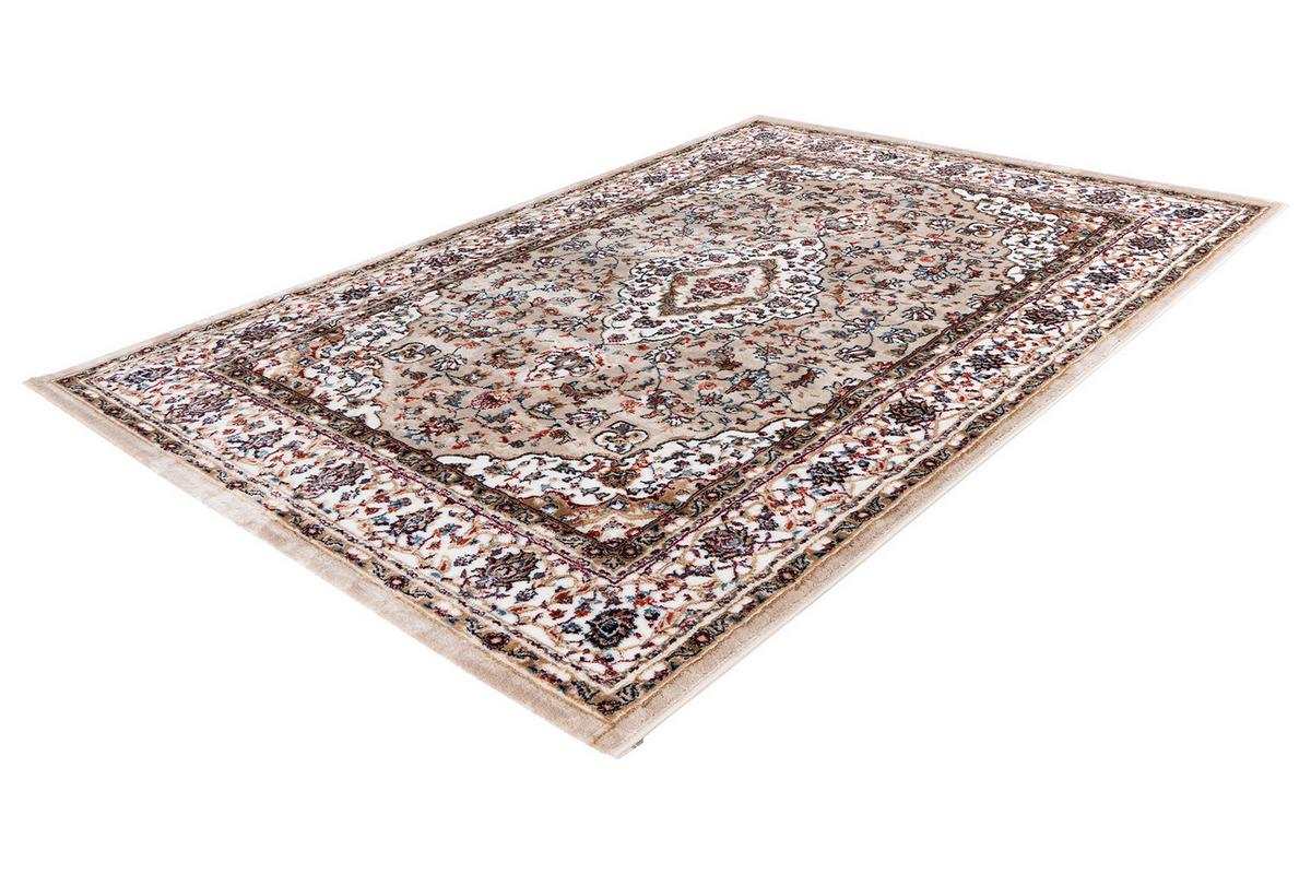 Flachwebeteppich My Isfahan Beige ca. 200x290cm - Beige, LIFESTYLE, Textil (200/290cm) - Obsession
