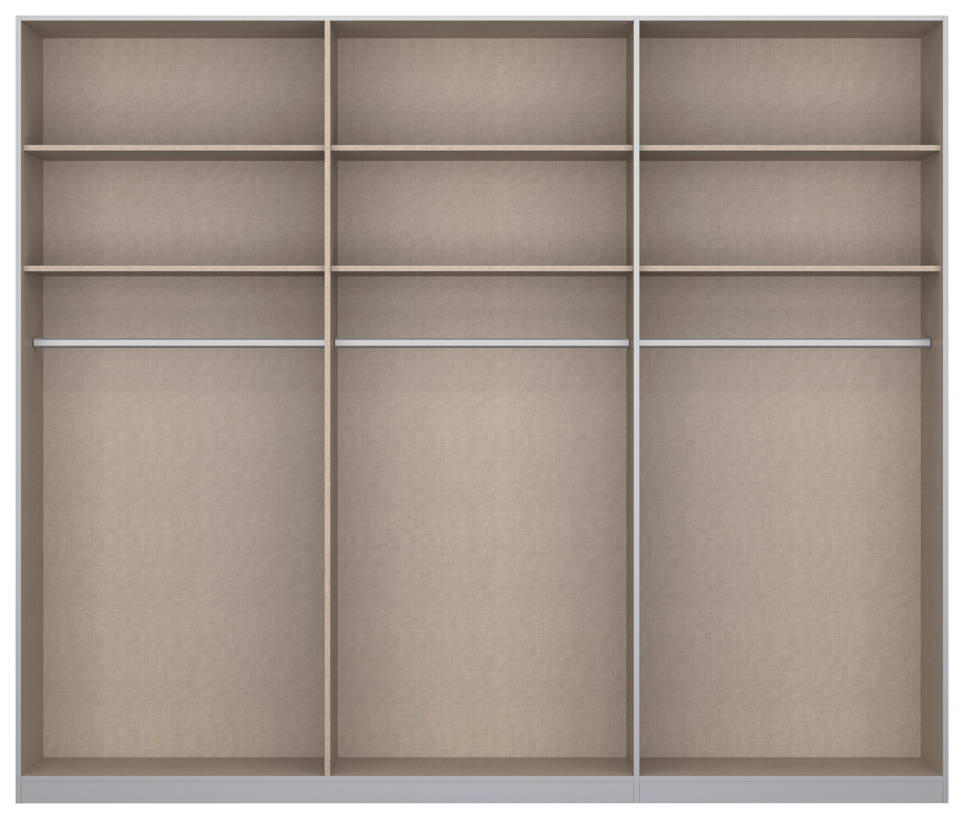 DULAP USI ROTATIVE ALABAMA - gri deschis/stejar Artisan, Modern, material pe bază de lemn (271/229/54cm)