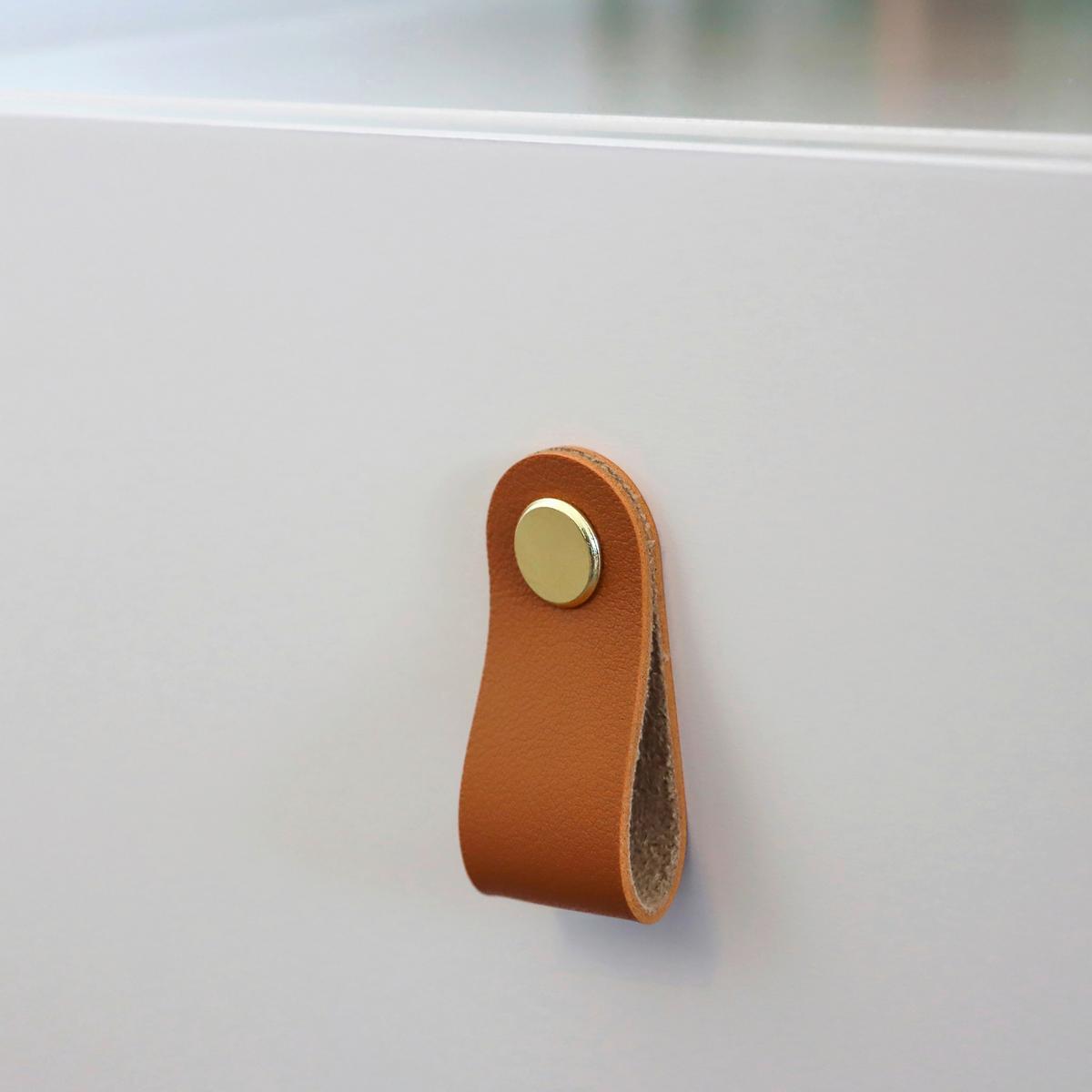 Mizica Tarolo, Bela - svetlo rjava/bela, Moderno, leseni material (40/60/40cm) - MID.YOU