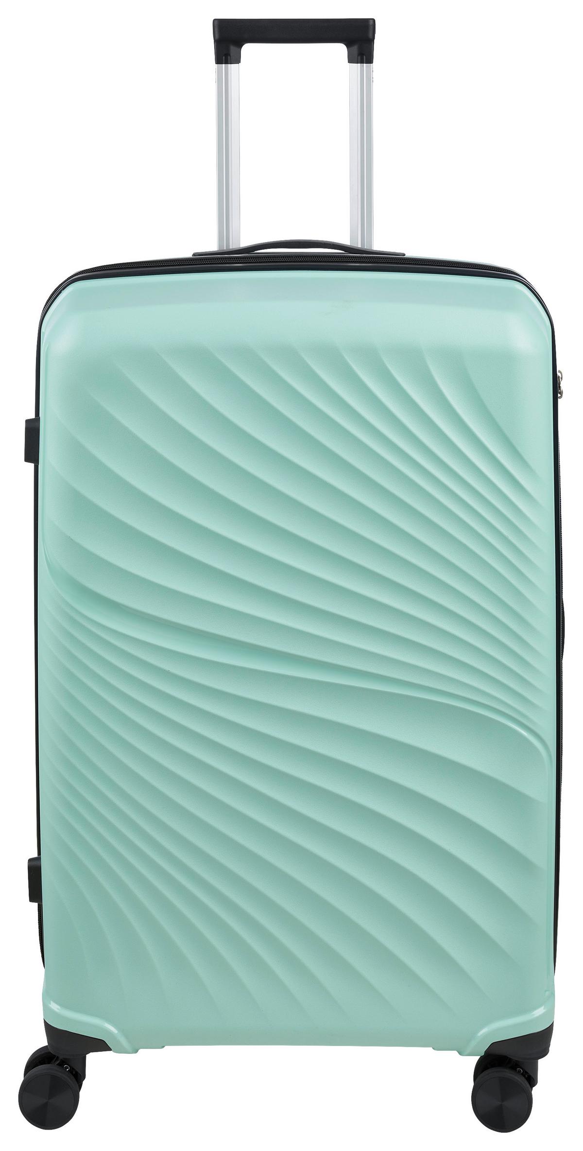 Reisekofferset Capri Mintgrün, 3-teilig - Mintgrün, KONVENTIONELL, Kunststoff/Textil - Mömax