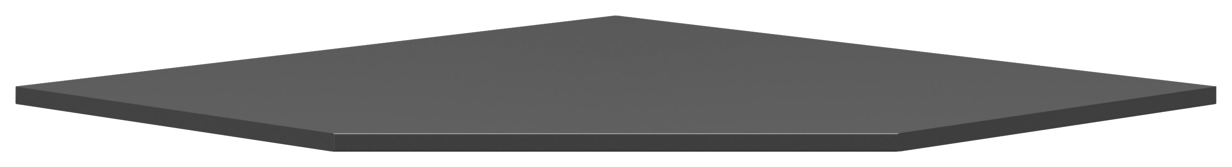 Panou superior MULTI - grafit, Modern, material pe bază de lemn (101/1,5/78,8cm) - Modern Living