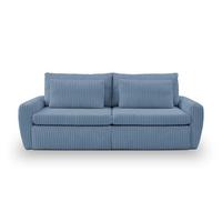 Canapea extensibila MEVI - albastru, Modern (240/72-90/120cm) - Premium Living