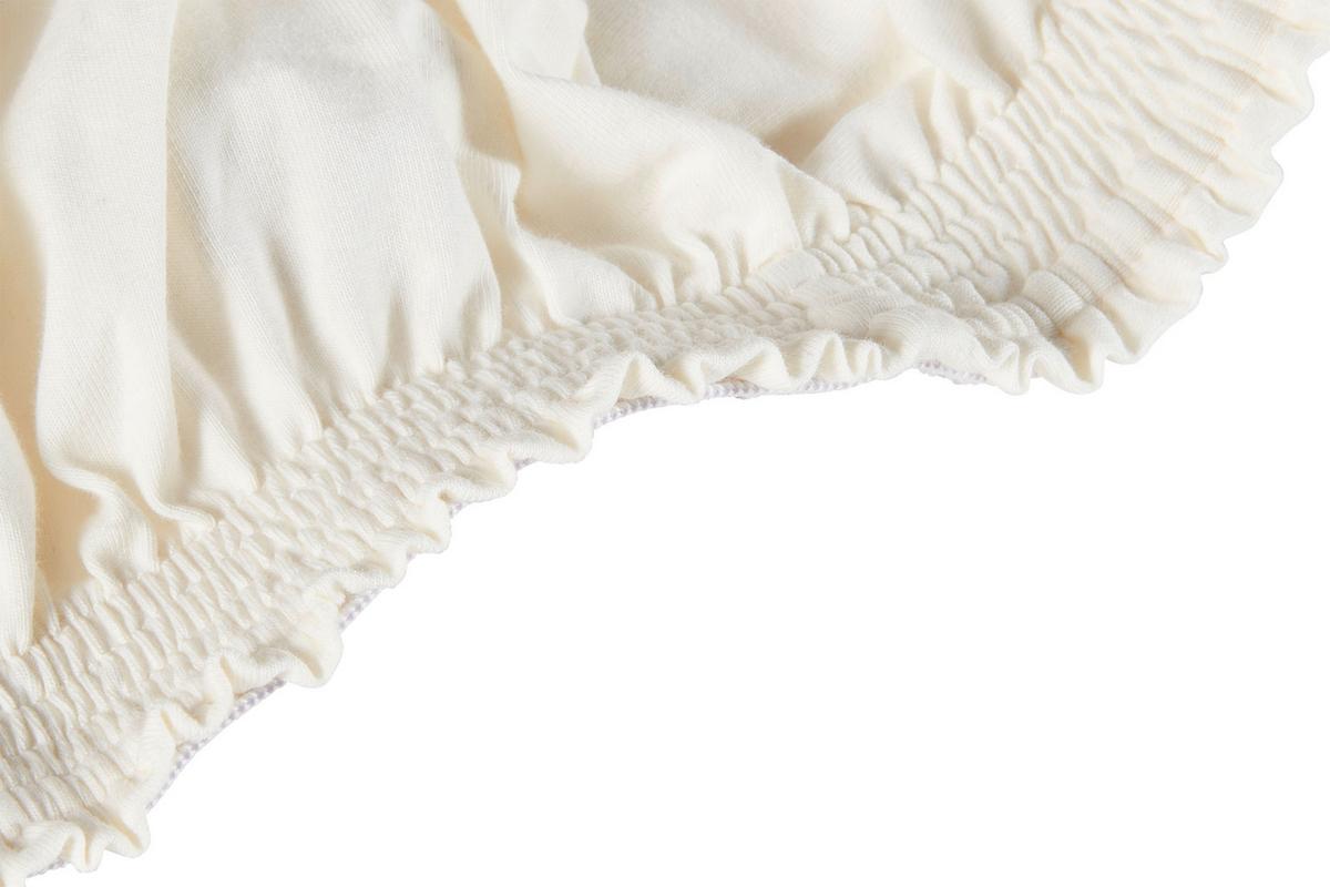 Stuhlhusse Steffi in Offwhite - Naturfarben, KONVENTIONELL, Textil (47/47/67cm) - Modern Living