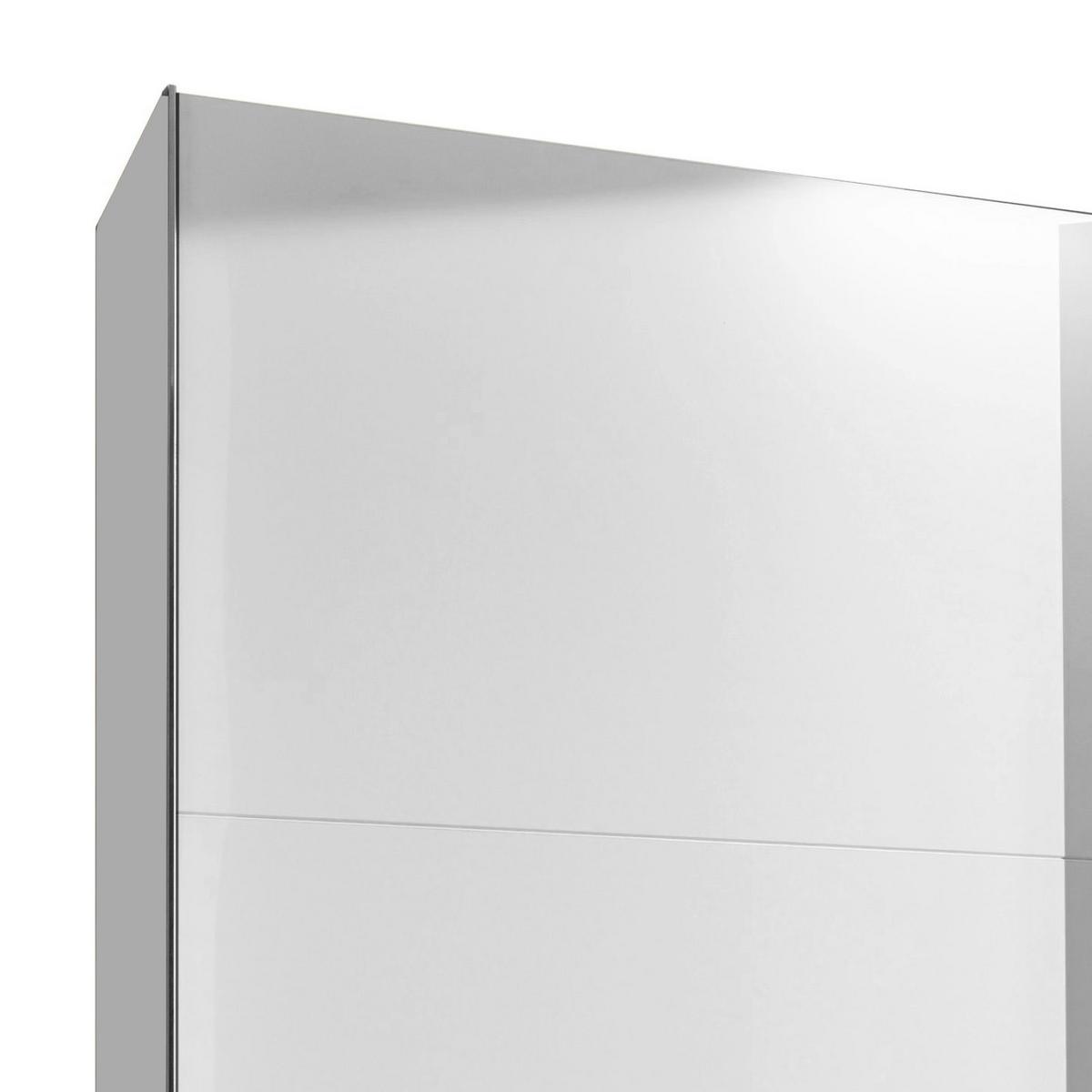 Ormar S Kliznim Vratima Level 36a - bijela/boje kroma, Moderno, drvni materijal/metal (250/216/65cm) - Modern Living