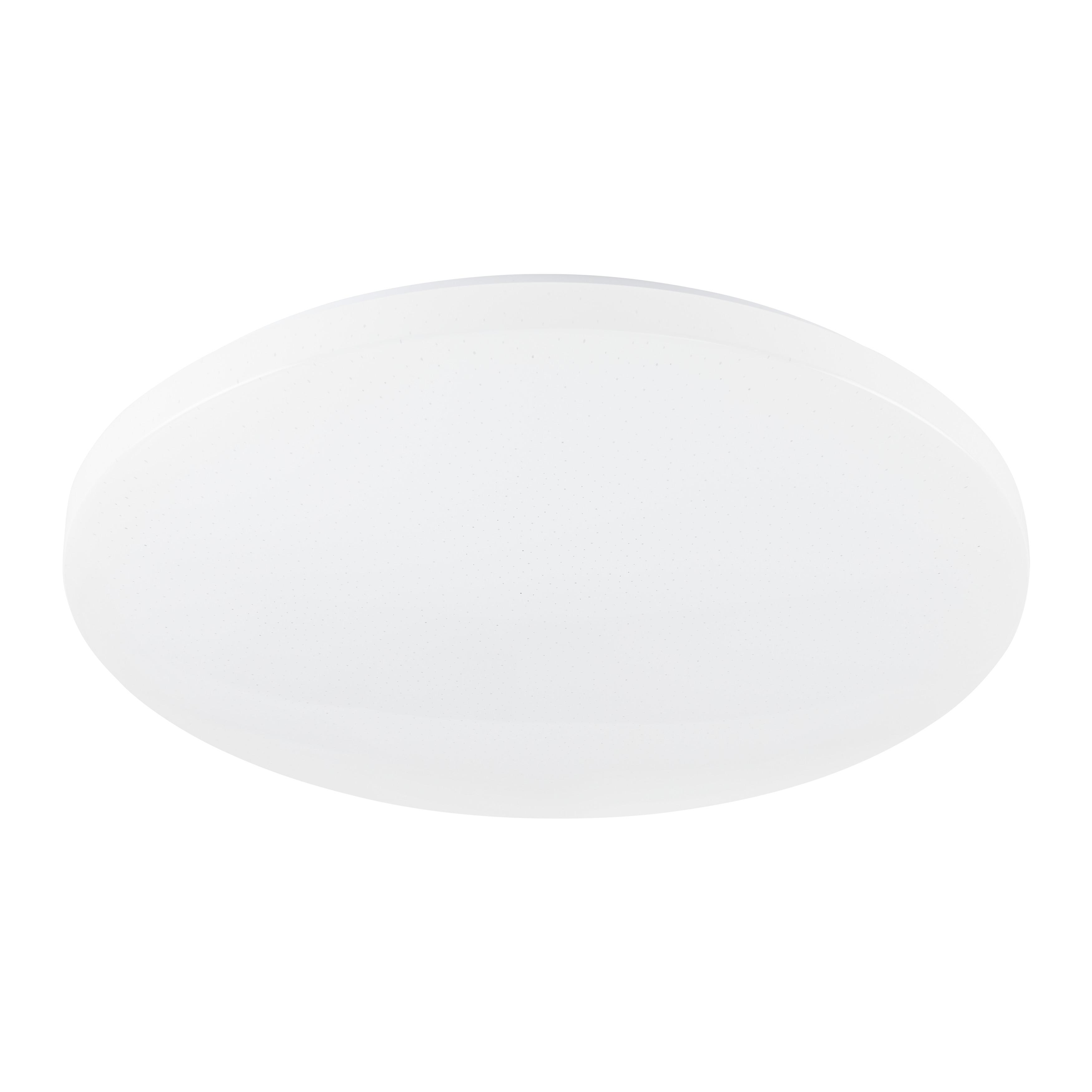 LED-Deckenleuchte Sajami1 max. 30 Watt - Weiß, Kunststoff/Metall (54/7,6cm)