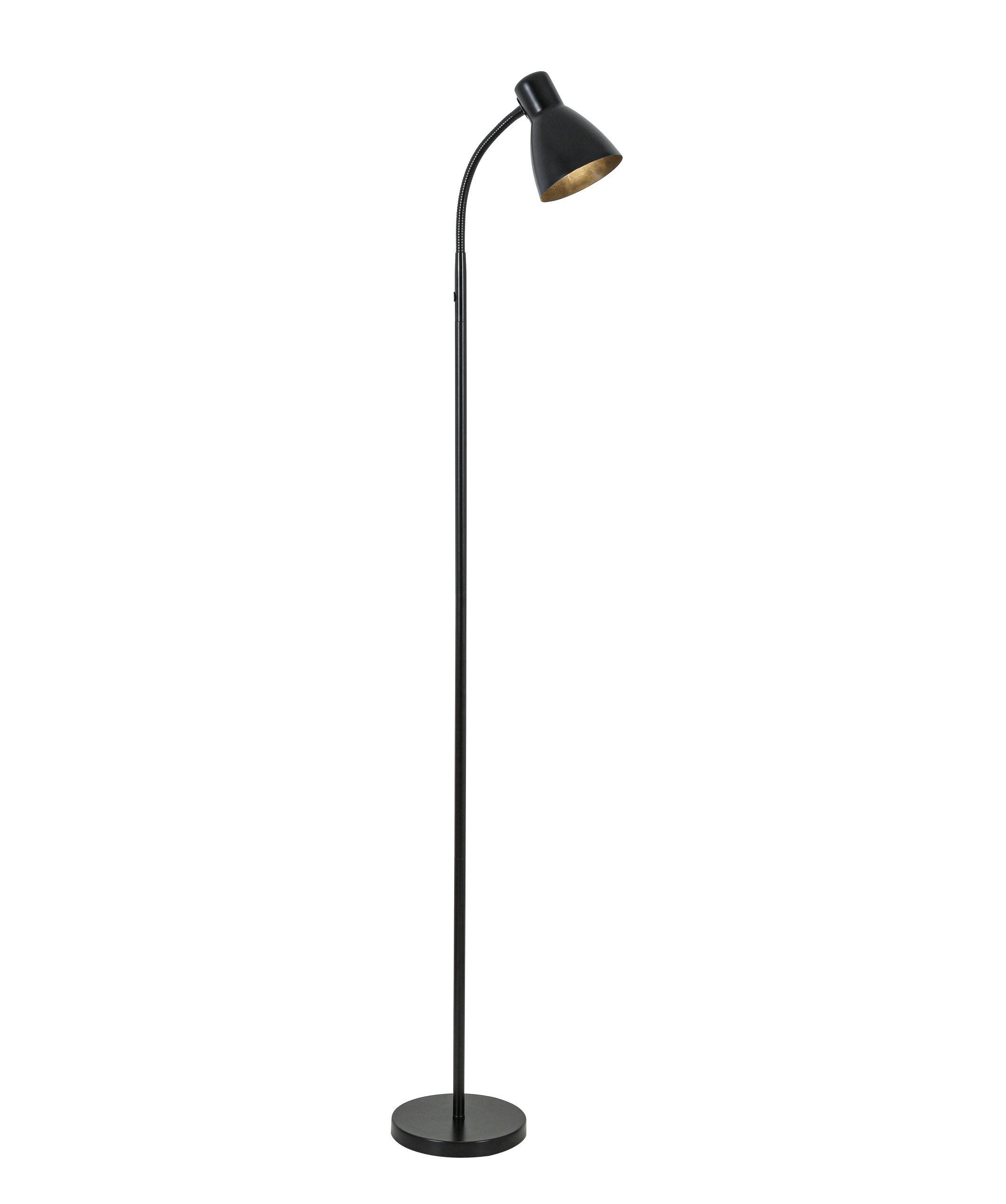 Lampadar Nomp - negru, Lifestyle, plastic/metal (18/147cm) - Mömax
