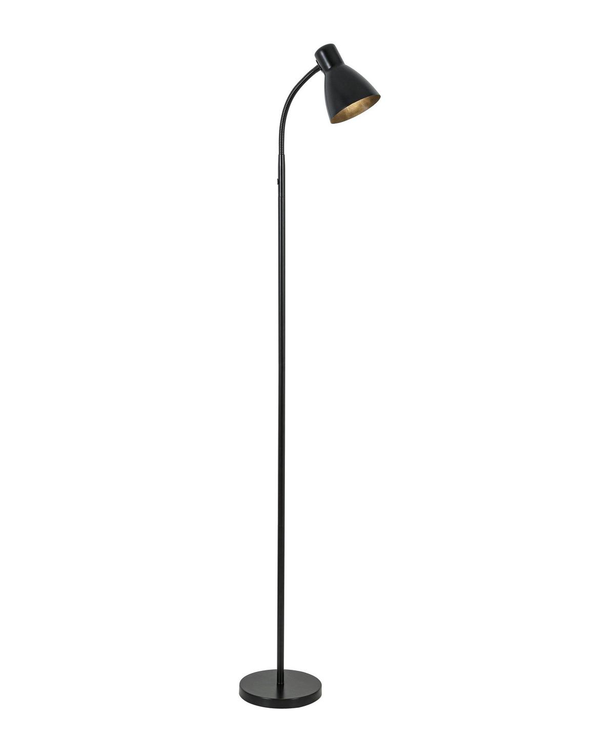 Svjetiljka Podna Nomp - crna, Lifestyle, metal/plastika (18/147cm) - Mömax