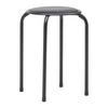 STAPELBAR PALL RAKI II -TOP- -BASED/SB- - svart, Klassisk, metall/textil (30/45cm) - Based