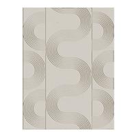 Akustikpaneel Milla Beige ca. 90x120cm - Beige, Textil (90/120cm) - Based