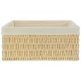 Košara Sally - S - bela, papir/tekstil (24/20/10cm) - Mömax modern living Košara Sally - S - bela, papir/tekstil (24/20/10cm) - Mömax modern living