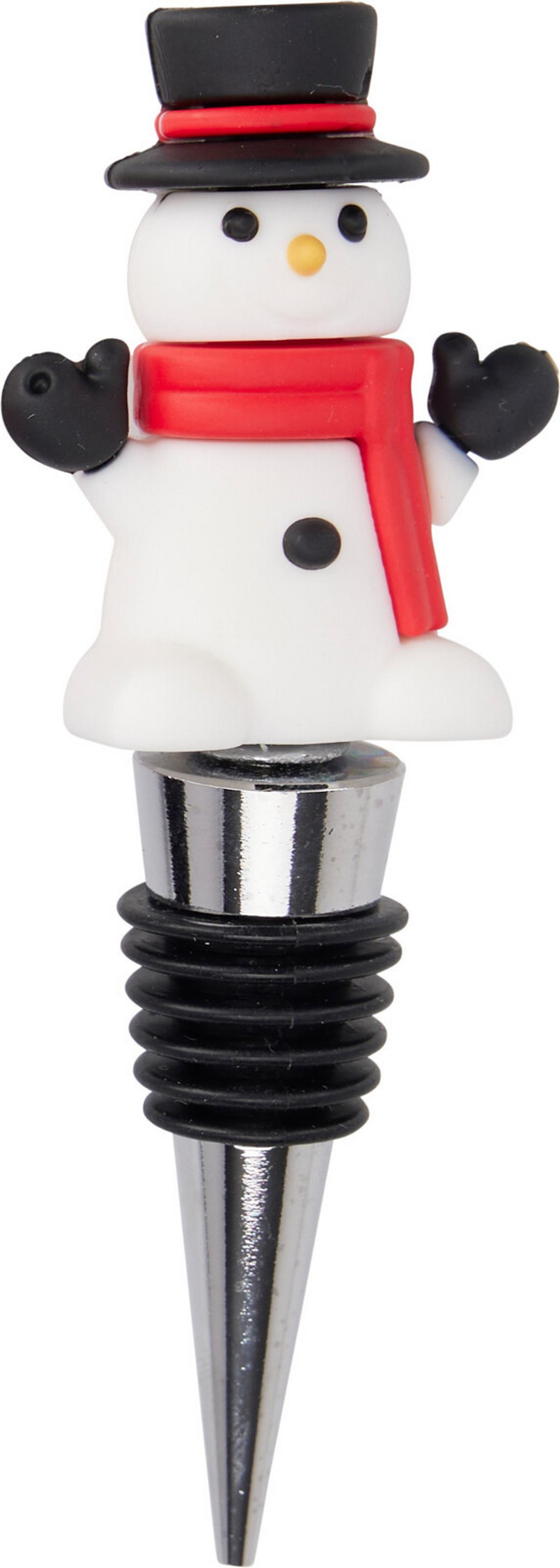 Čep Za Vino Tis The Season - višebojno, Basics, metal/plastika (12cm)