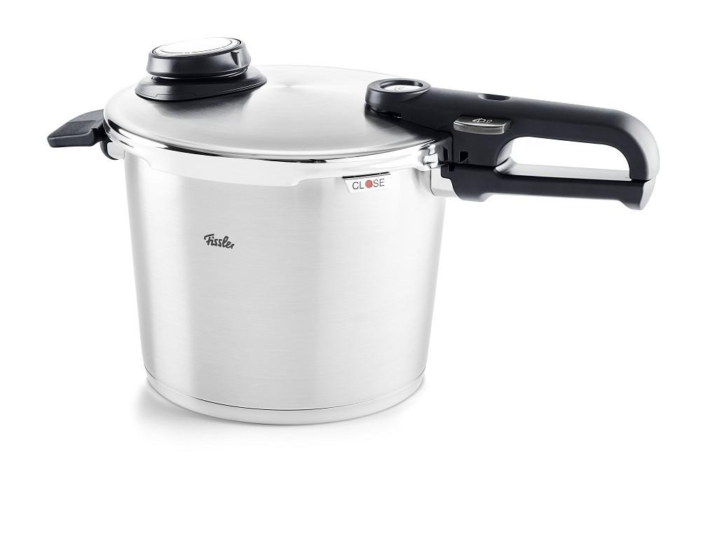 SZYBKOWAR 622-412-06-070/0 FISSLER - kolor srebrny, Basics, metal (22cm) - Fissler