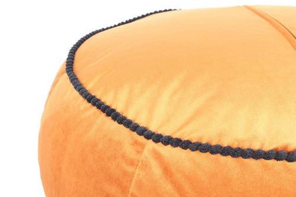 Puff Uc4a6 - narancs/bronzszínű, Modern, textil (65/35/65cm) - Kayoom