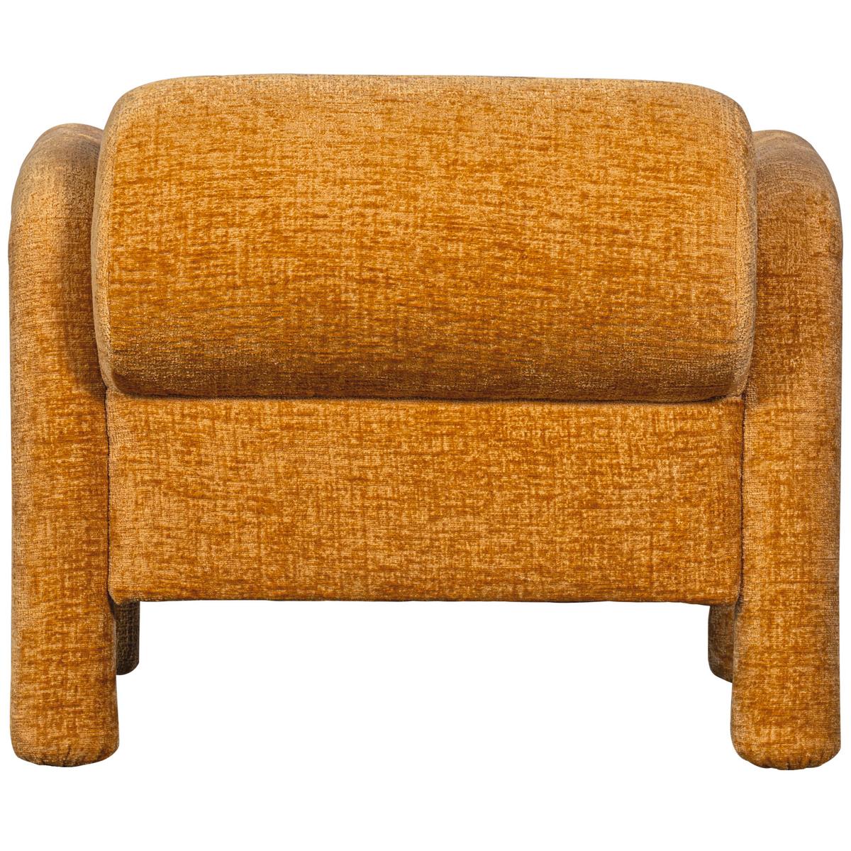 Sessel Lenny Goldfarben - Goldfarben, Design, Textil (76/65/82cm) - Livetastic
