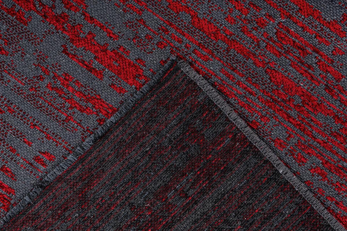 Flachwebeteppich Kalea 125 Rot 120x170 - Rot, Basics, Textil (120/170cm) - Kayoom