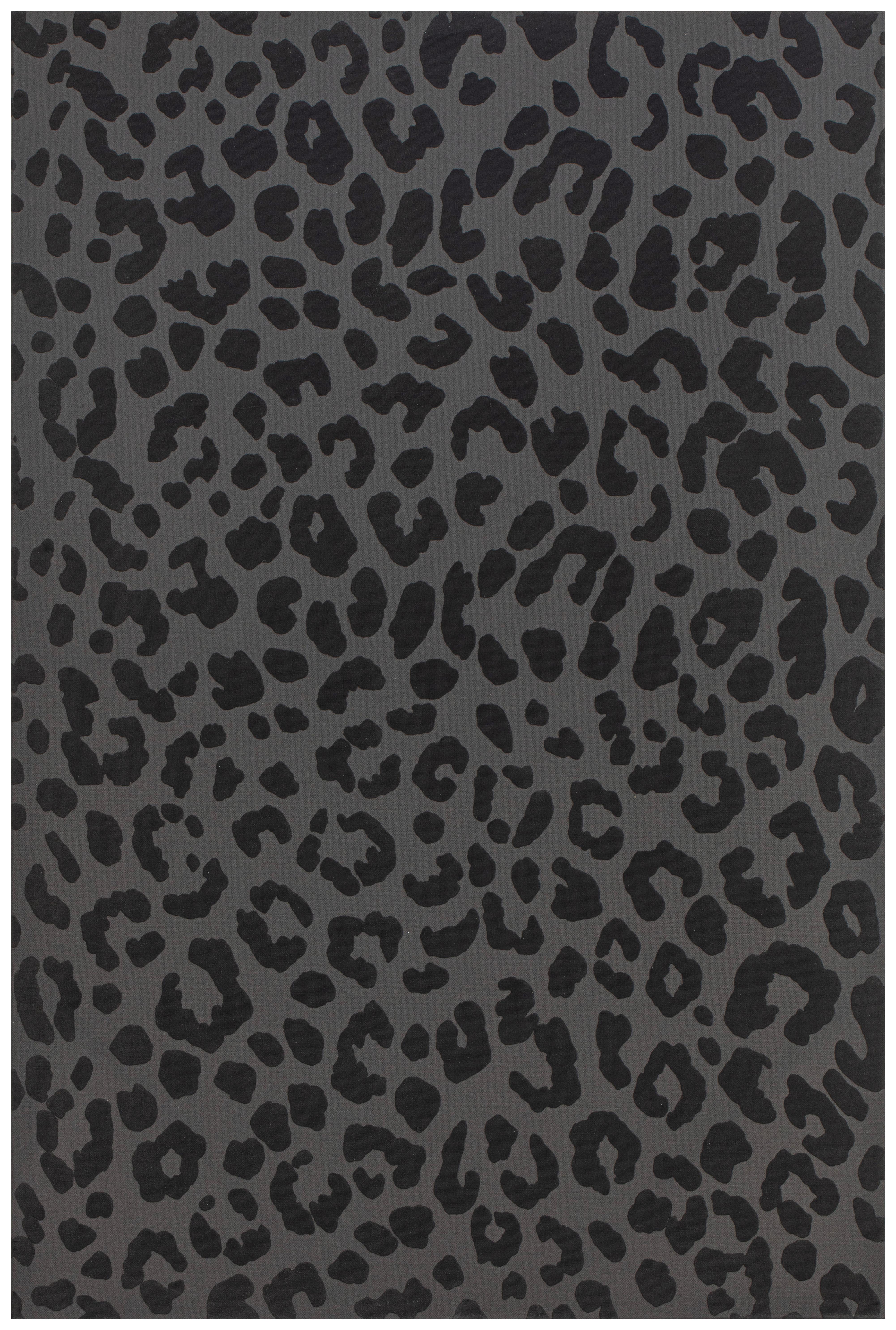 Vászonkép Leo - fekete, faalapú anyag/textil (60/90/2,8cm) - Mömax