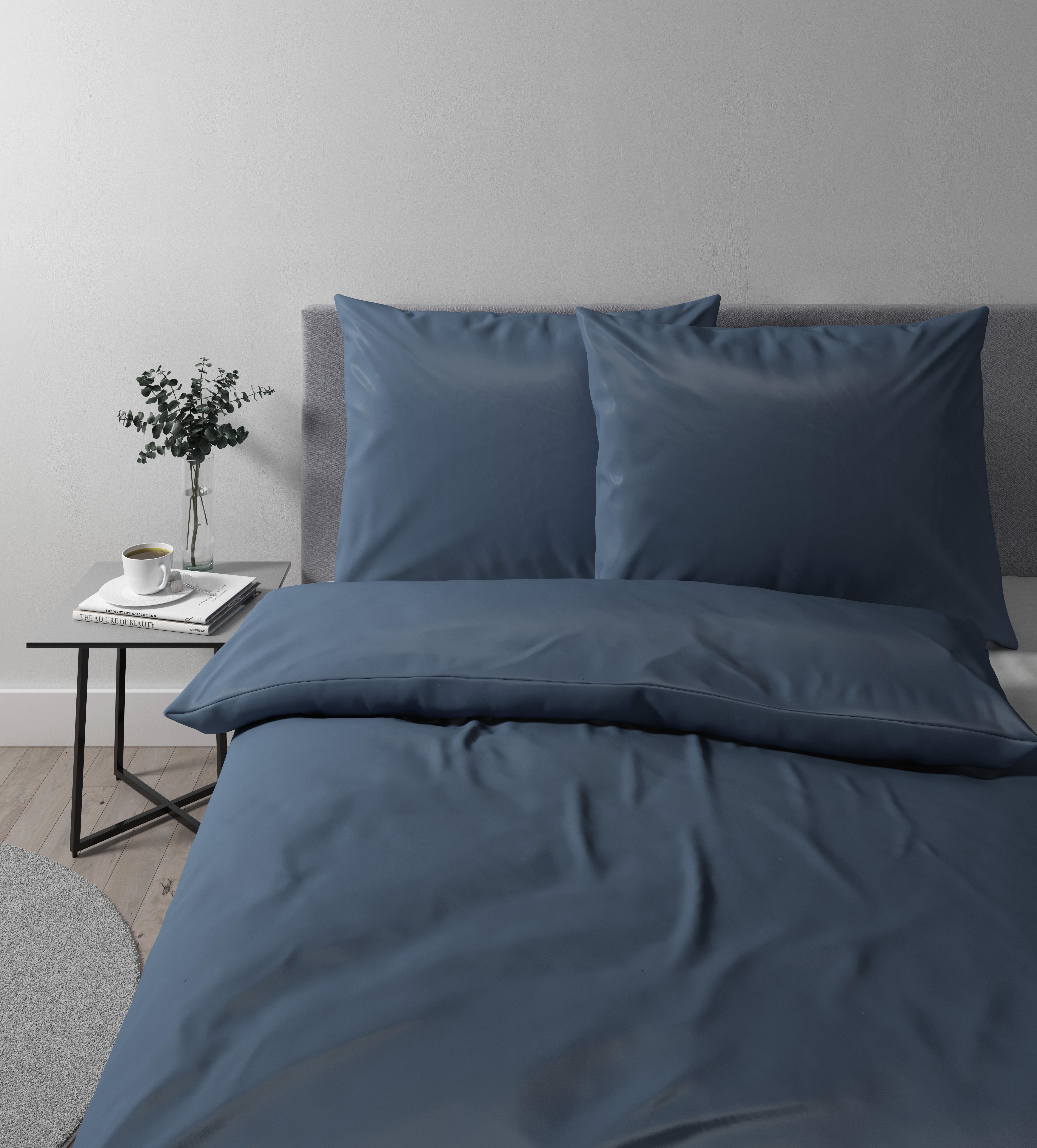 Posteljnina Alex Uni Xxl - modra, Moderno, tekstil (200/220cm) - Premium Living