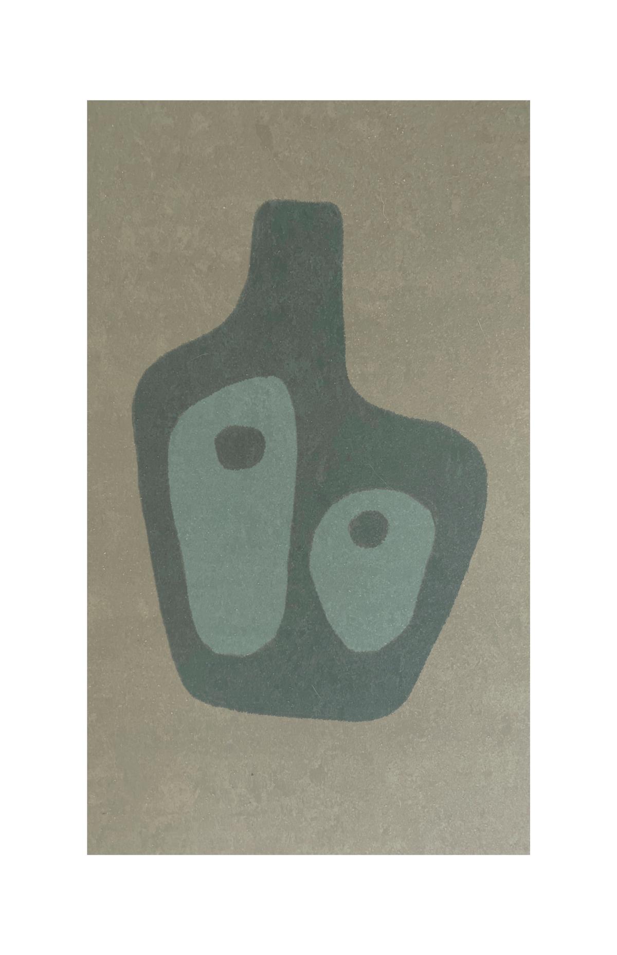 BILD FEEL-GOOD-002-98X148-FRX-FRZW - Beige/Schwarz, Basics, Holz/Kunststoff (98/148/10cm)