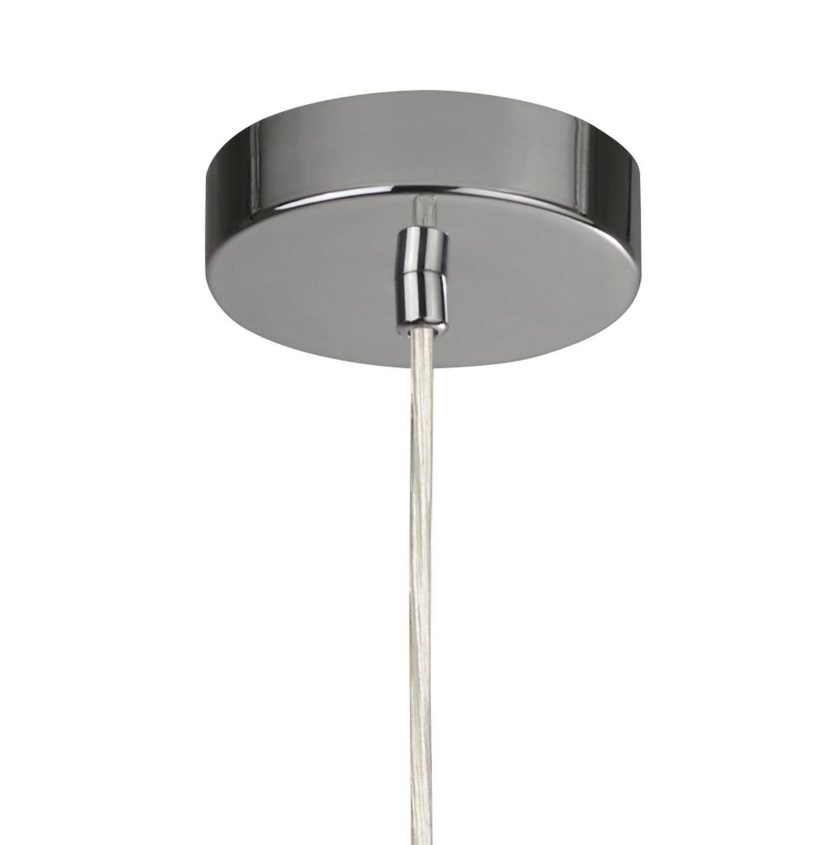 Kristály Függőlámpa Elise 8831cc - krómszínű, Konventionell, üveg/fém (21/145cm)