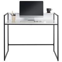 Pisalna Miza Xeni -Exklusiv-, Bela, Črna - črna/bela, Moderno, kovina/leseni material (110/92/65cm) - Mömax