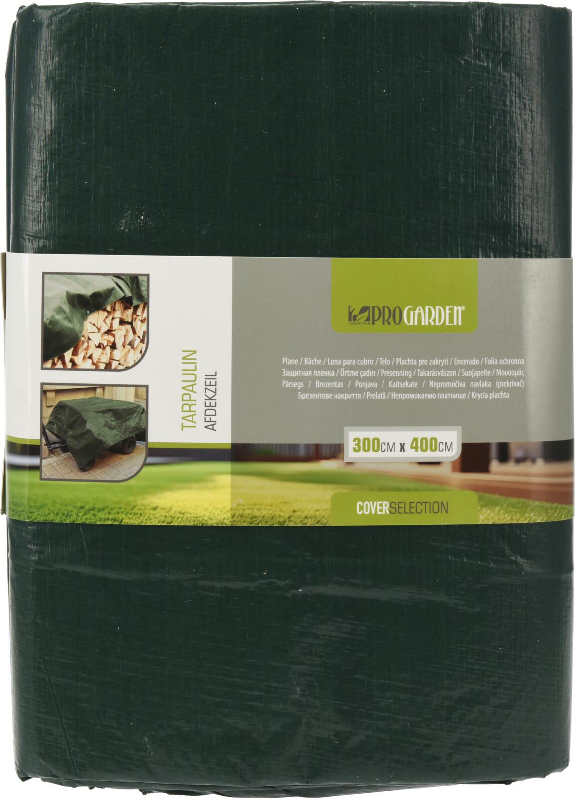 Takarófólia Garden - zöld, Basics, műanyag (300/400cm)