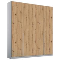 Ormar S Klasičnim Vratima Alabama - hrast Artisan/svijetlo siva, Moderno, drvni materijal (181/229/54cm) - Modern Living