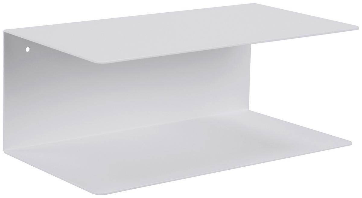 STOLIK NOCNY JOLIET - biały, metal (35/14/20cm)