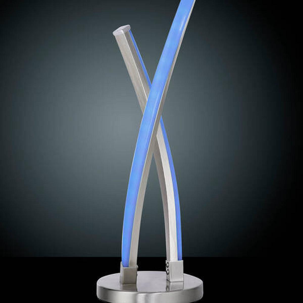 LED-Tischleuchte Lolasmart-Swing max. 11 Watt - Design, Kunststoff/Metall (13/13/48,5cm)