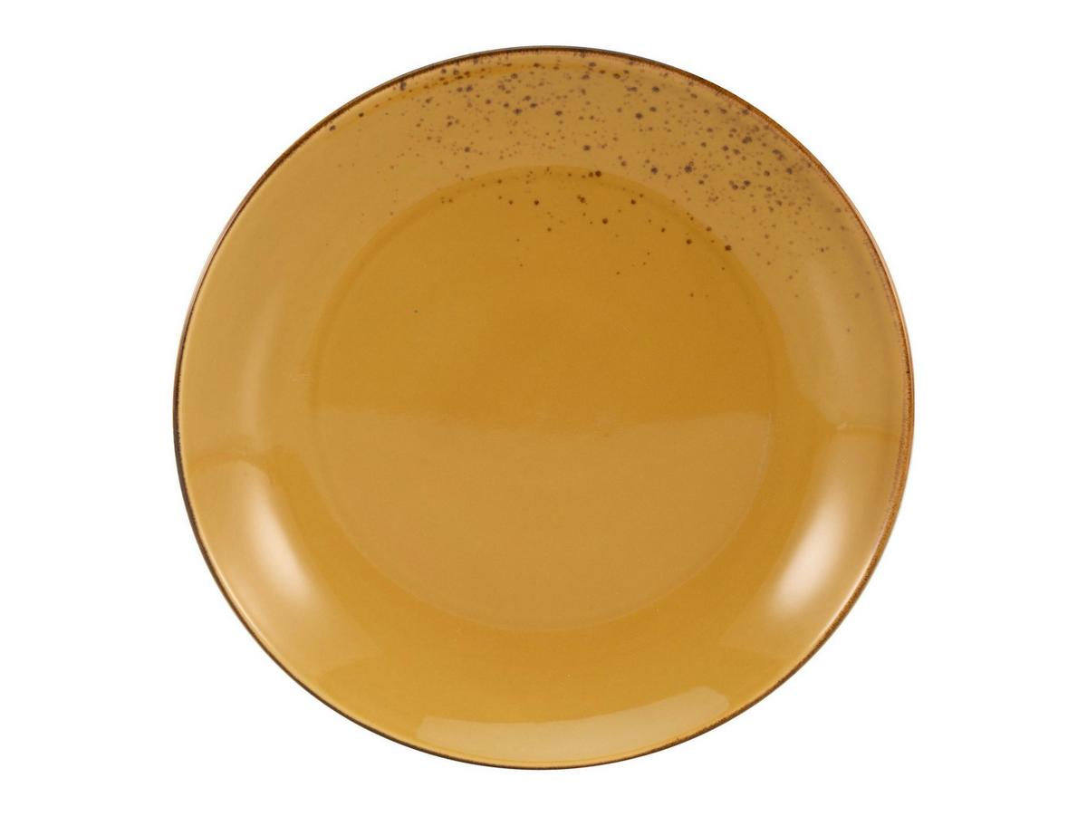 Set Krožnikov Curry, 6-Delni - barve karija, Trend, keramika (27cm) - Creatable