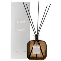 Raumduft Masculine Elegance in Grau ca. 500ml - Klar/Grau, Design, Glas (500ml) - Inscent