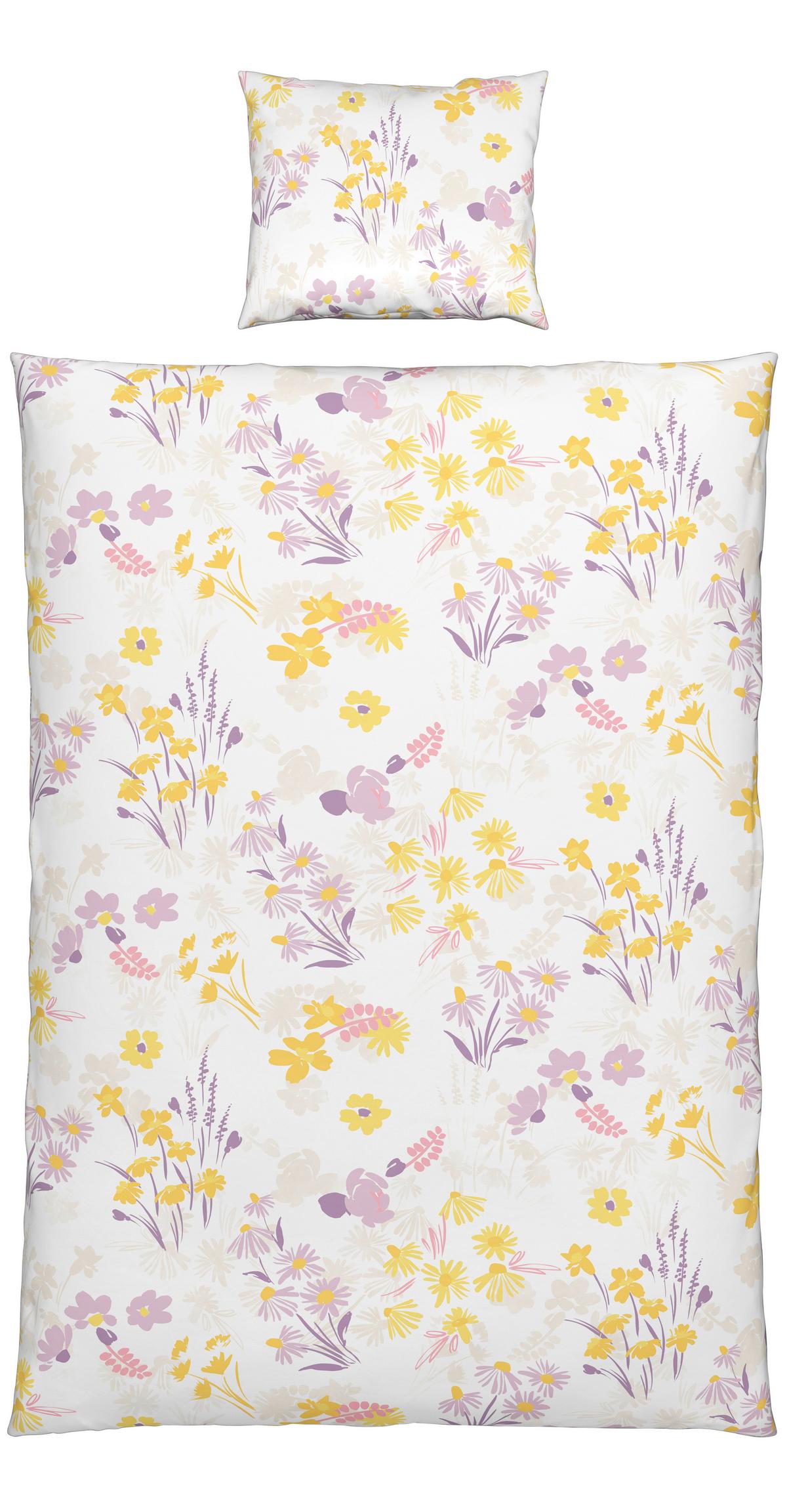 BETTWÄSCHESET ANNELIESE - Rosa, Konventionell, Textil (160/210cm) - Modern Living