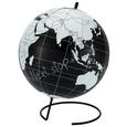 Globus Wander mit Weltkarten Design - Schwarz/Weiß, Wellpappe/Kunststoff (20/25,8cm) - Premium Living Globus Wander mit Weltkarten Design - Schwarz/Weiß, Wellpappe/Kunststoff (20/25,8cm) - Premium Living