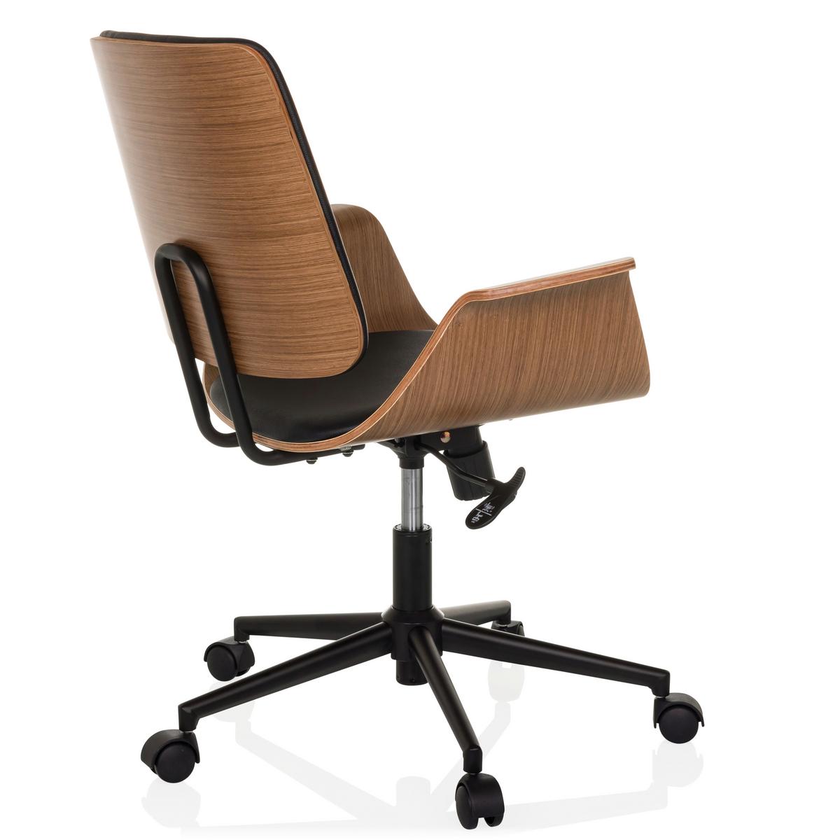 Pisarniški Stol Cenca I, Črna - črna, Moderno, kovina/umetna masa (68/92/63,5cm) - MID.YOU