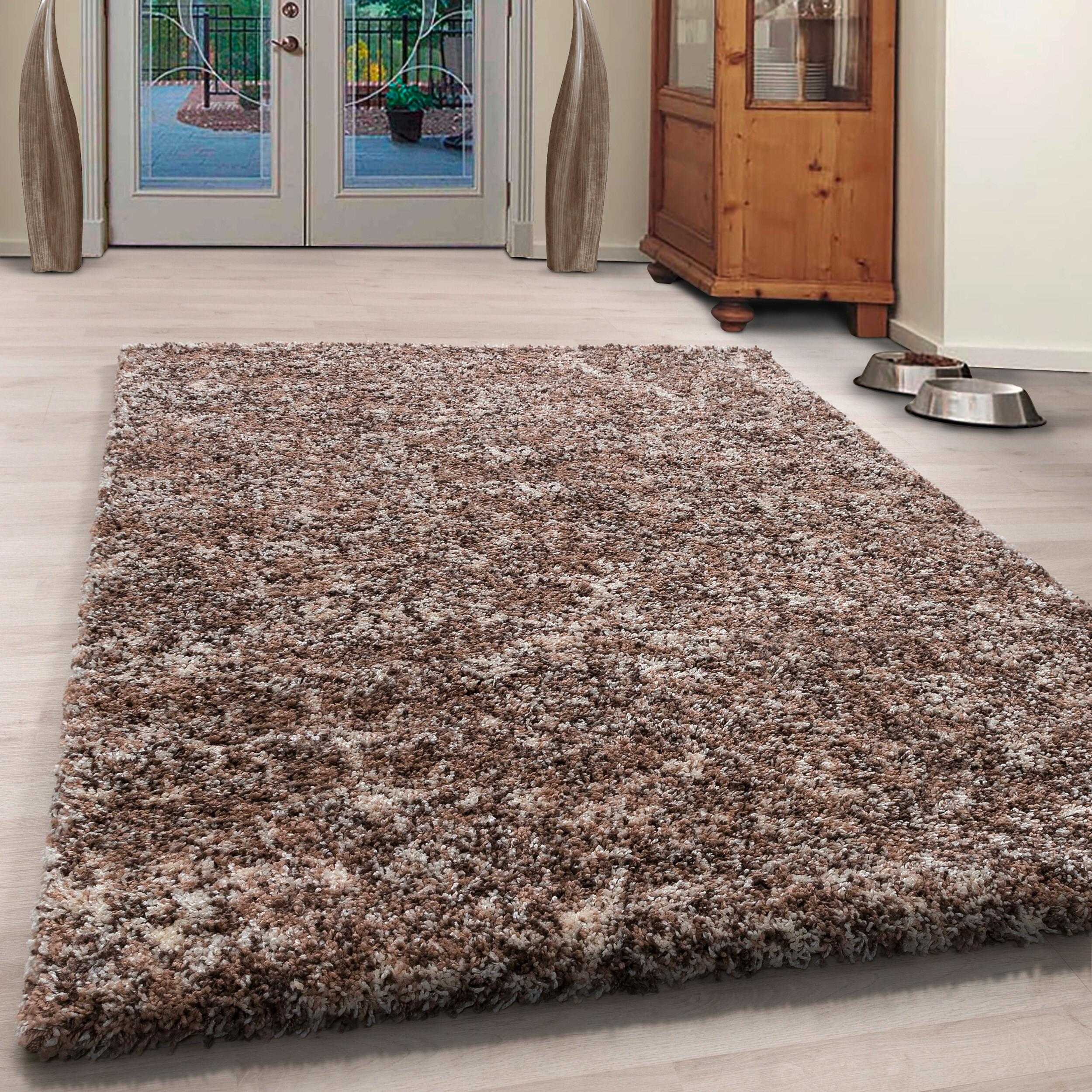 Hochflorteppich Enjoy Beige ca. 280x370cm - Beige, KONVENTIONELL, Textil (280/370cm) - Novel