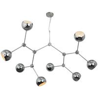 LAMPA WISZĄCA SHARLI - kolor chromowy, Trend, metal (148/110/159cm) - Novel