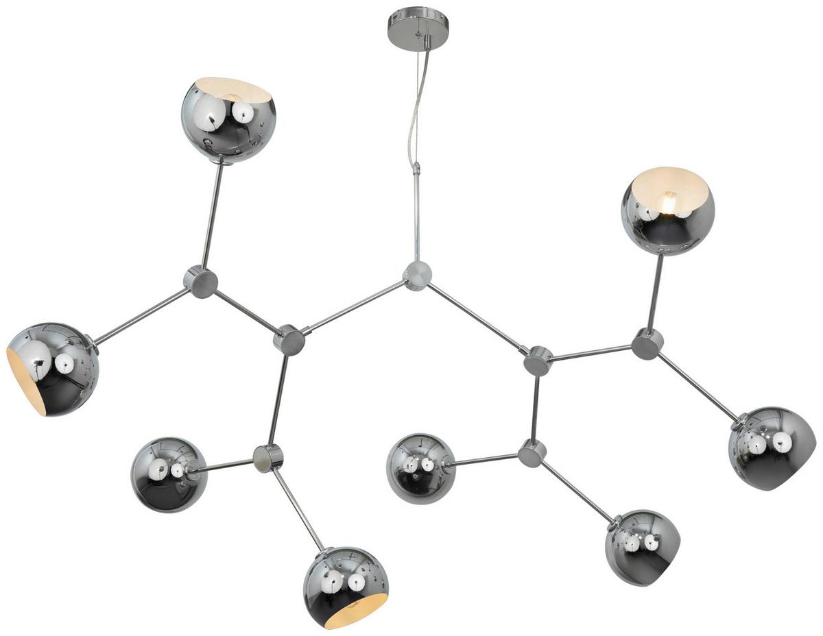 LAMPA WISZĄCA SHARLI - kolor chromowy, Trend, metal (148/110/159cm) - Novel