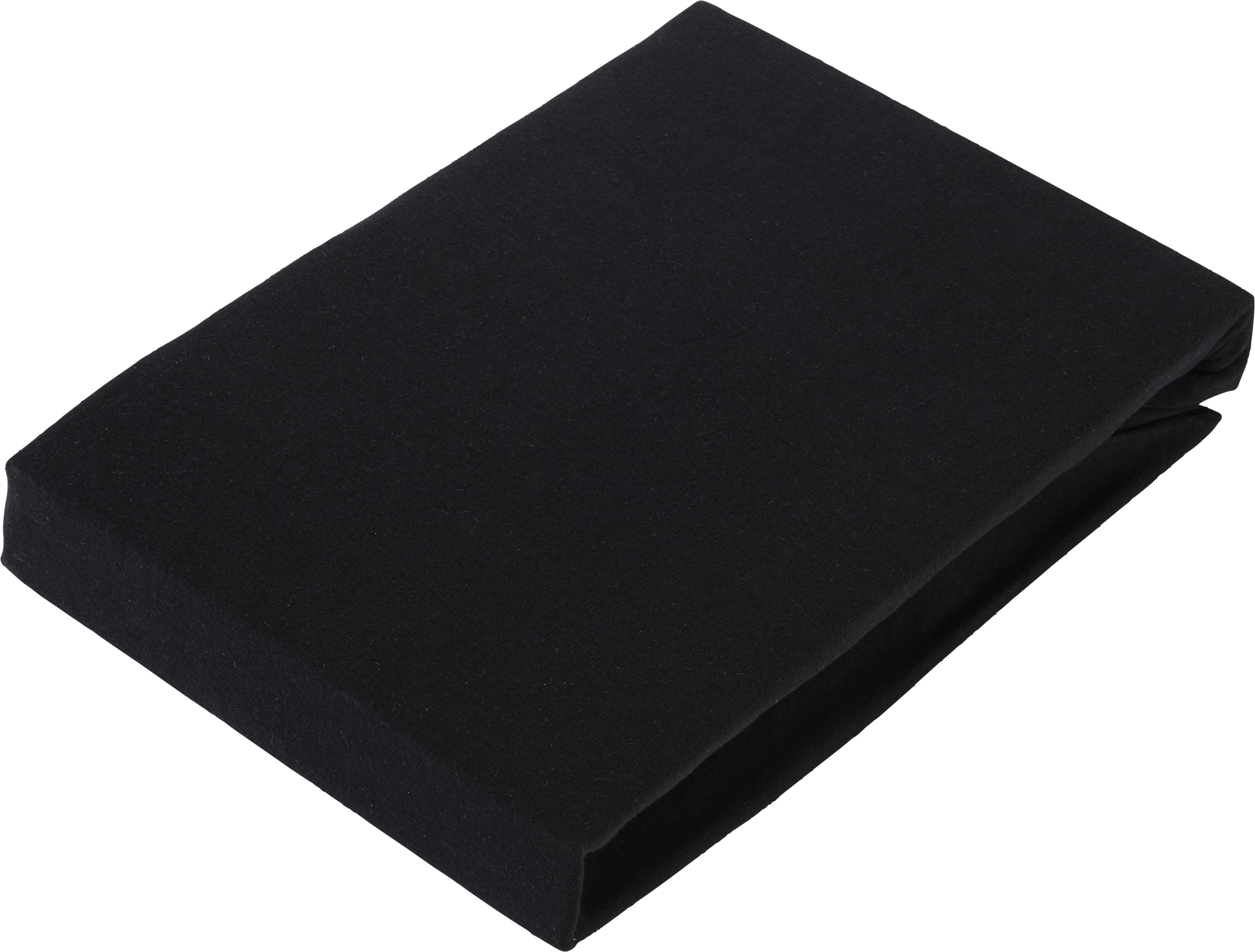 Gumis Lepedő Basic - fekete, textil (150/200cm) - Modern Living