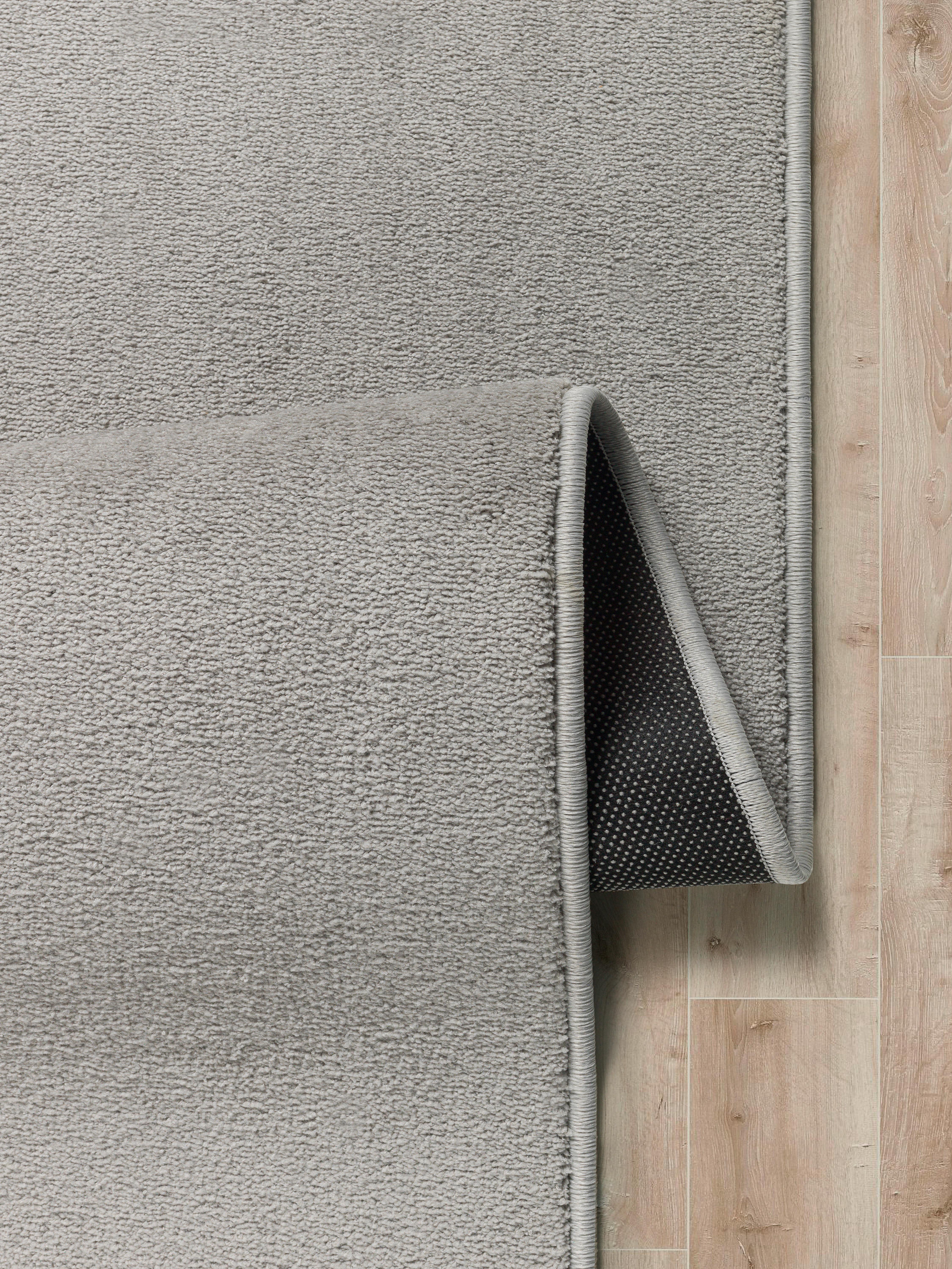 VÄVD MATTA SUSI - BASED - grå, Klassisk, textil (100/150cm) - Based