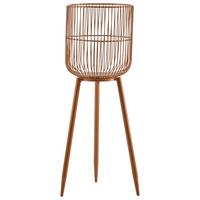 Mécsestartó Cindy - S - barna, Basics, Üveg/fém (20/57cm) - Modern Living