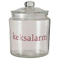 Dekodose Naemi Rot/Transparent - Transparent/Rot, KONVENTIONELL, Glas (12/16cm) - Mömax