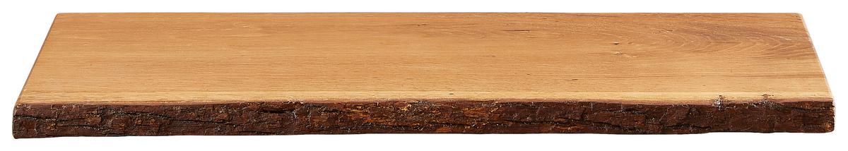 PÓŁKA ŚCIENNA WOODY - kolor dębowy, Basics, drewno (60/2,5/23cm) - Landscape
