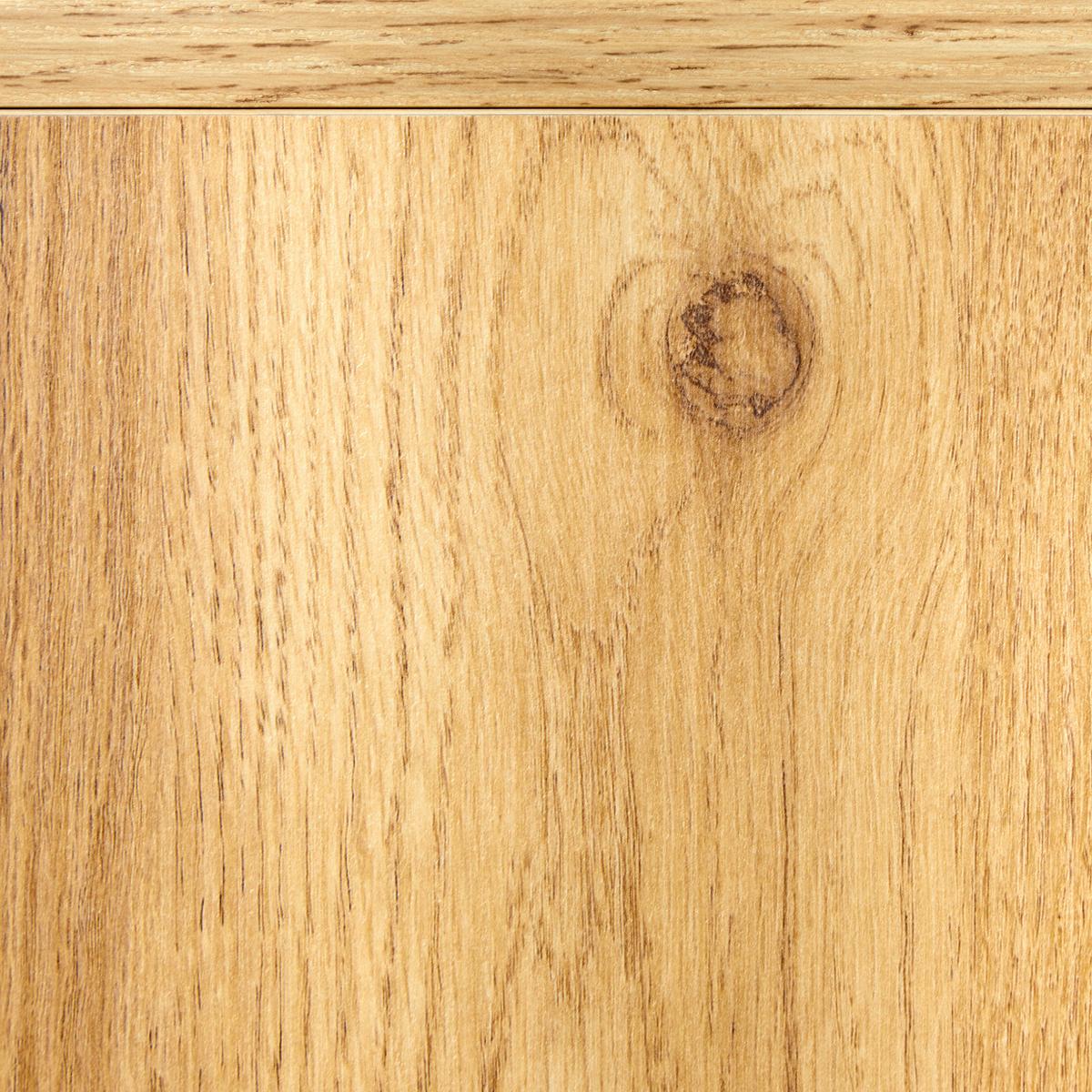 Regal in Schwarz/Naturfarben - Schwarz/Naturfarben, MODERN, Holzwerkstoff/Metall (80/126/33cm) - Mömax