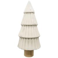 Dekobaum Conny Naturfarben/Weiß ca. 20cm - Naturfarben/Weiß, KONVENTIONELL, Holz/Keramik (8,3/20cm) - Mömax