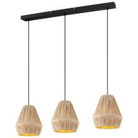 LAMPA WISZĄCA DAVIDE - czarny, Design, metal/papier (80/20/120cm) - Collet's Monde